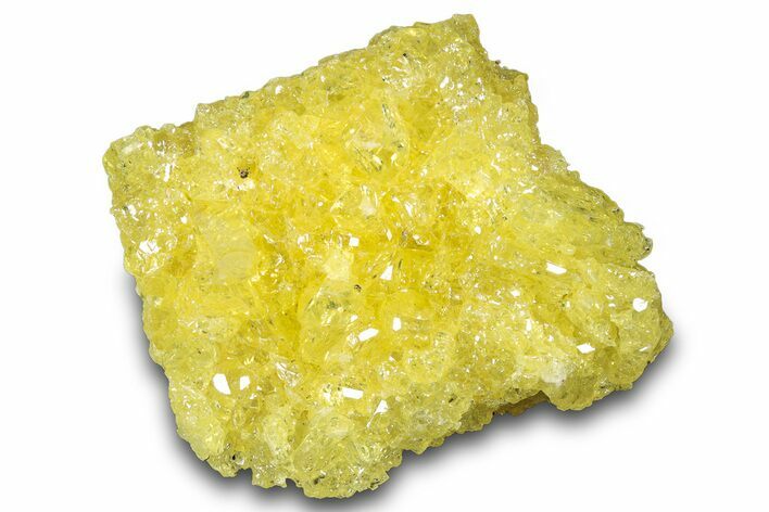 Bright-Yellow Sulfur Crystals - Bolivia #305281